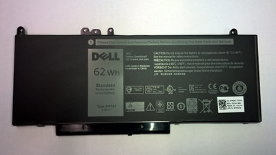 Dell alkuperäinen akku 6MT4T - Latitude E5470, E5570 ym