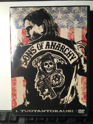 SONS OF ANARCHY, DVD x 4, 1. tuotantokausi