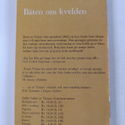 Tarjei Vesaas : Båten om kvelden - pikkukuva 2