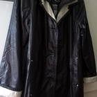Musta Junge Syystakki / Trench-coat / Trenssi - koko 38 - pikkukuva 5