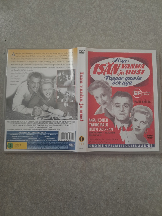 Isän vanha ja uusi dvd,ansa ikonen