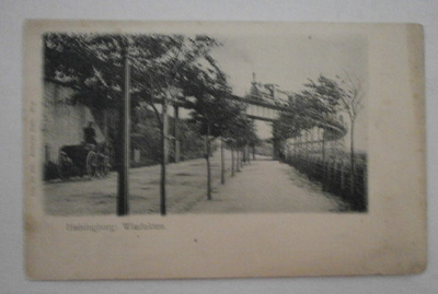 Helsingborg, Viadukti ja höyryveturi + juna, vanha mv pk