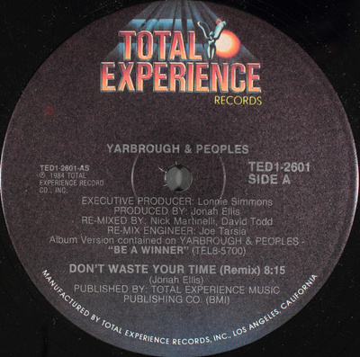 Yarbrough & Peoples - Don't Waste Your Time