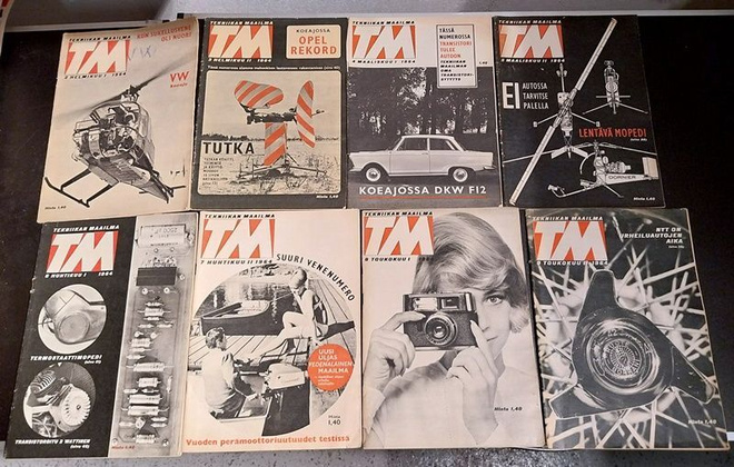 TM Tekniikan Maailma lehdet 2-9 1964