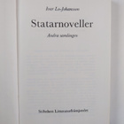 Ivar Lo-Johansson : Statarnoveller Saml. 2 - pikkukuva 3