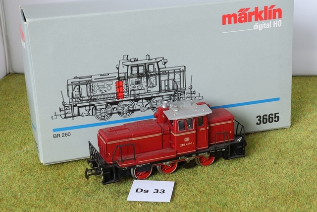 #Ds33 Märklin 3665, digi/muuntaja + TELEX + laatikko