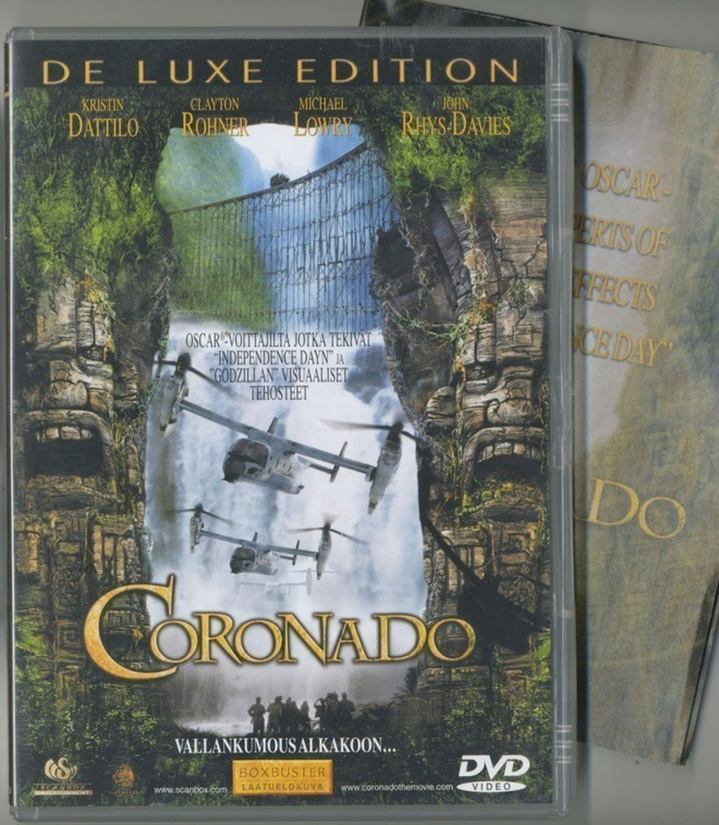 CORONADO – Suomalainen DVD 2003 + juliste