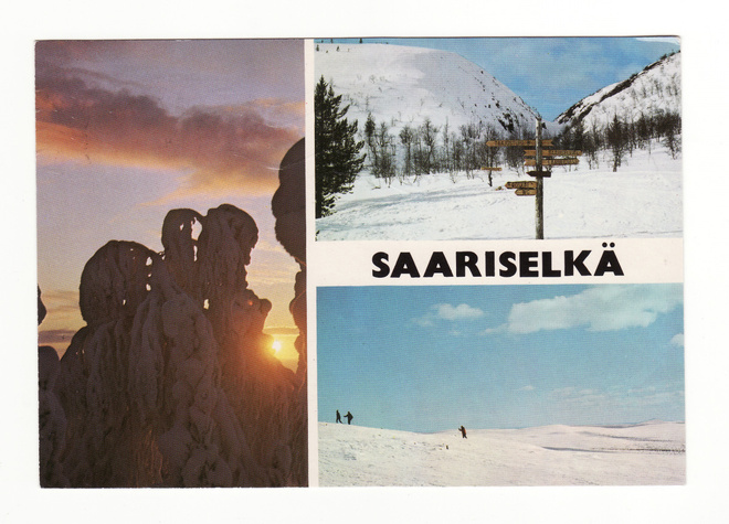 Postikortti, LAPPI, Saariselkä