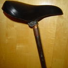 PYÖRÄN POLKUPYÖRÄN SATULA SELLE SMP + SATULATOLPPA - pikkukuva 2