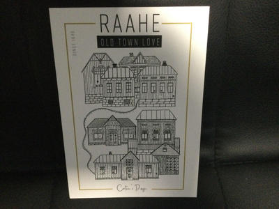 RAAHE - OLD TOWN LOVE. (Corten’s Design)
