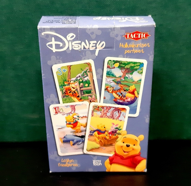 Disney Nalle Puh pelikortit pelaamattomat