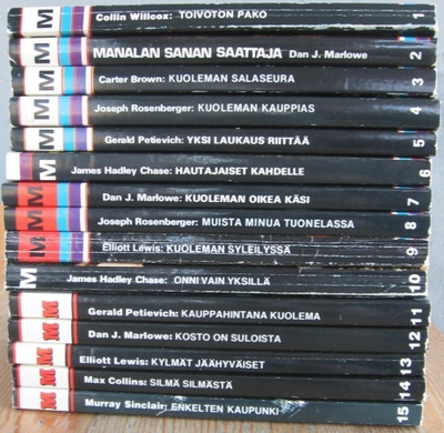 Manhattan (Viihdeviikarit) koko sarja 15 kpl.