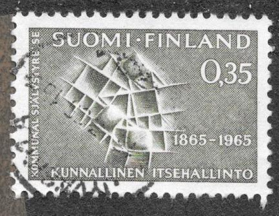 Kunnallinen itsehallinto 100v 1965 (LAPE 594) O
