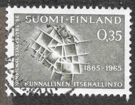 Kunnallinen itsehallinto 100v 1965 (LAPE 594) O