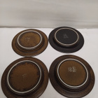 ARABIA, PROCOPE, RUSKA -LEIPÄLAUTASET, 4 KPL - pikkukuva 2