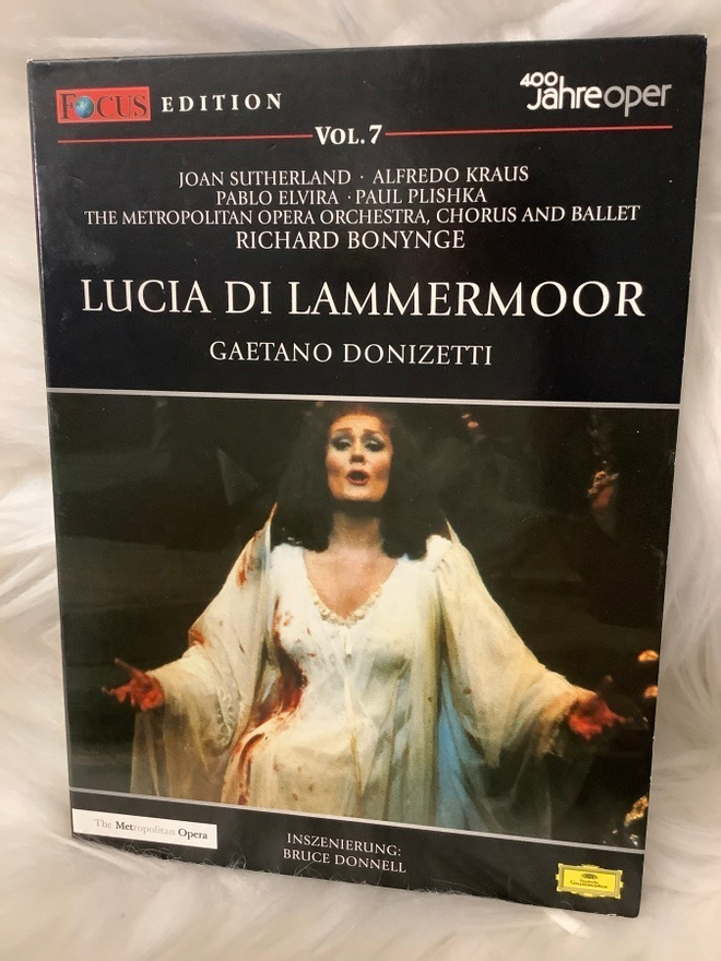 GAETANO DONIZETTI:LUCIA DI LAMMERMOOR  DVD