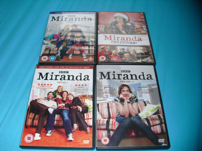 MIRANDA 1-3 kaudet + Christmas (DVD, EI FI-text)
