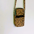 Laigeyou Crossbody-puhelinlaukku, Leopardikuvio - pikkukuva 3