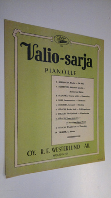 Strauss (säv.) : Valio sarja pianolle : Tonava kaunoinen ...
