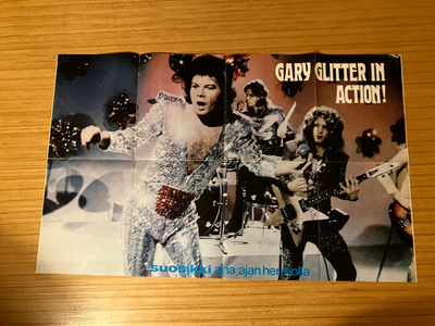 SUOSIKKI JULISTE GARY GLITTER HYVÄ