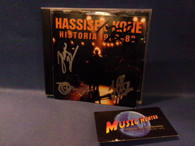 HASSISEN KONE - HISTORIA 1980-82 CD + 4 X NIMMARIT