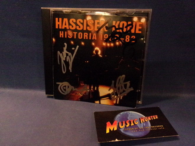HASSISEN KONE - HISTORIA 1980-82 CD + 4 X NIMMARIT
