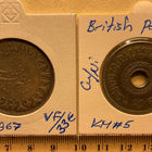 Egypti Ag.833 & Palestine Cu/Ni 1939-1940. - pikkukuva 1
