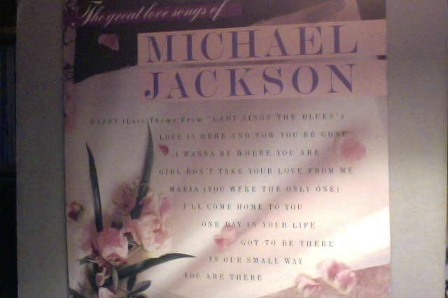 MICHAEL JACKSON :: GREAT LOVE SONGS OF M.J. ::  VINYYLI   LP