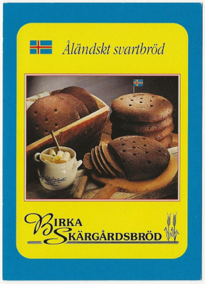 Mariehamn Åländskt svartbröd reseptikortti