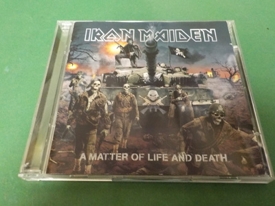IRON MAIDEN - A MATTER OF LIFE AND DEATH CD NIMMAREILLA