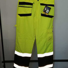 SIR 34835 talvityöhousu (keltainen/musta, koko L) - pikkukuva 2