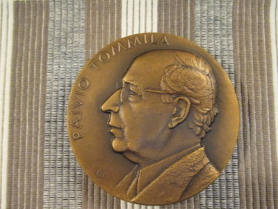 Päiviö Tommila mitali / Raimo Heino 1995.