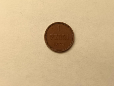 1 Penni 1874