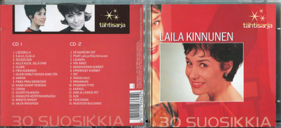 LAILA KINNUNEN . 2 CD-LEVYÄ . 30 SUOSIKKIA - TÄHTISARJA