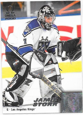 1999-00 Pacific Omega #113 Jamie Storr Los Angeles Kings MV