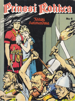 Prinssi Rohkea no 6 Tehtävä Saramandissa (Semic 1977)