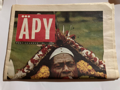 1991 Teekkarilehti Räpylä-Äpy vain lehti
