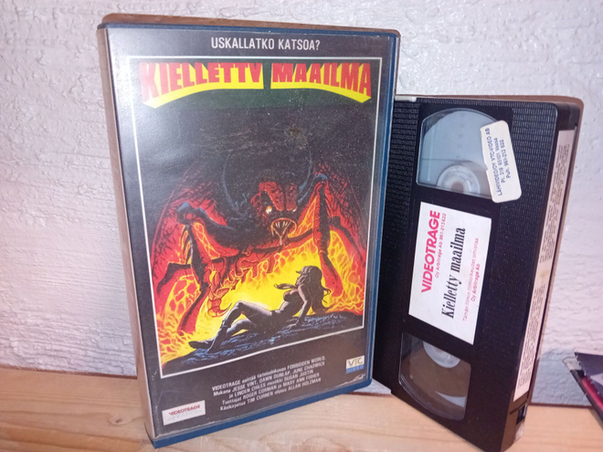 VHS Kielletty maailma ( SIS POSTIKULU )