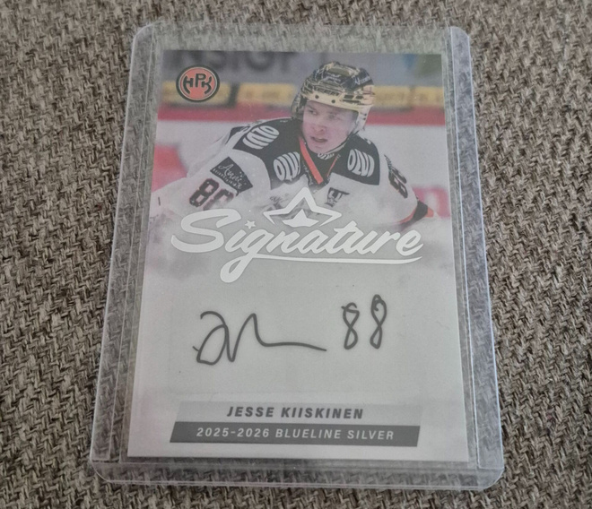2025 2026 Blueline Silver Signature Jesse Kiiskinen 48/80