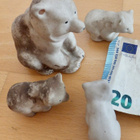 4 VANHAA CCCP Figuuria Karhut Emo + Pennut - pikkukuva 1