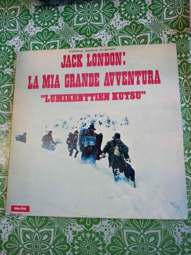 LP : JACK LONDON LA MIA GRANDE AVVENTURA ( EIPK )