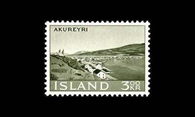 Islanti 372 ** Akureyri (1963)