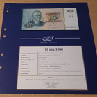 10 Markkaa 1980 Litt A / 1139383076 Uus - Van KL 9 - pikkukuva 1