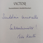 Eila Kautto : Victor : suomalainen muskettisoturi (signee... - pikkukuva 3
