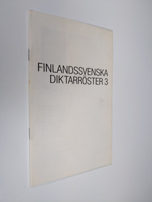 Finlandssvenska diktarröster 3
