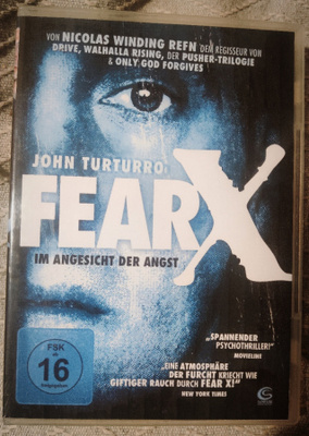 Nicolas Winding Refn : FEAR X   *saksa dubattu DVD*