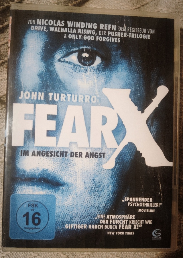 Nicolas Winding Refn : FEAR X   *saksa dubattu DVD*