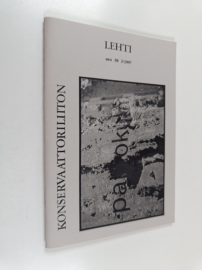 Konservaattoriliiton lehti nro 50, 3/1997