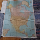 Vintage nordamerika 1:8.000.000 kümmerly & frey ag. bern Map - pikkukuva 2