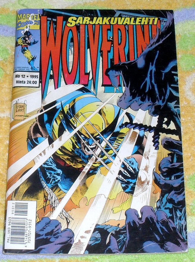 Sarjakuvalehti 12 / 1995 - Wolverine